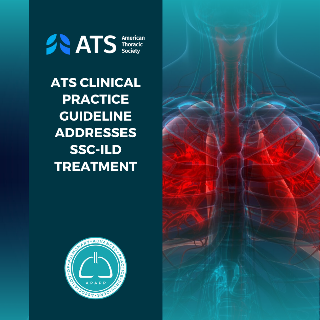 ATS Clinical Practice Guideline Addresses SSc-ILD Treatment