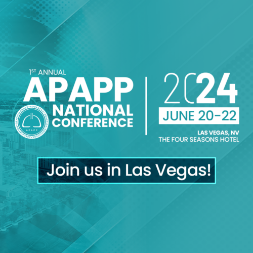 1st Annual APAPP National Conference