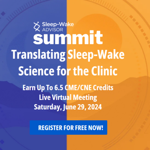 Sleep-Wake Advisor Summit Live Virtual Meeting
