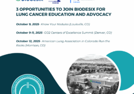 3 Opportunities to Join Biodesix in Colorado this October for Lung Cancer Education and Advocacy