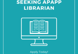Seeking APAPP Librarian