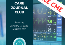 January Critical Care Journal Club