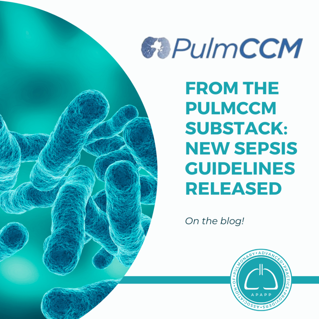 “New Sepsis Guidelines Released!” from PulmCCM