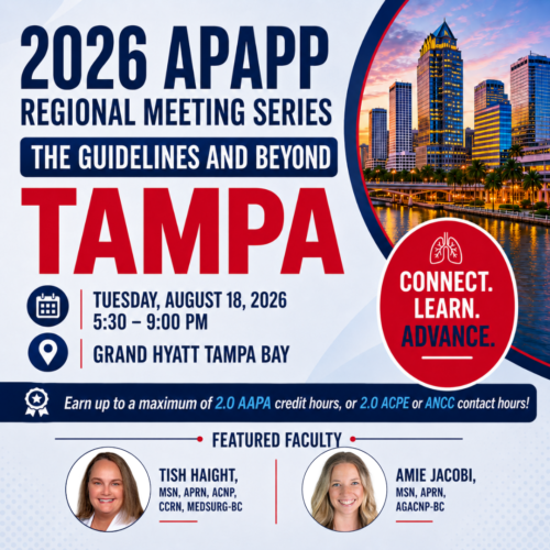 APAPP Regional Meeting – Tampa, FL – Tuesday, August 18